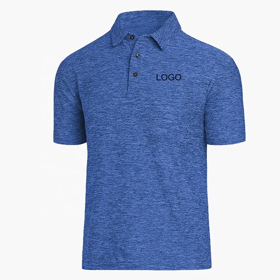 Casual Golf Regular Fit Athletic Men Quick Dry Polo Shirt Polyester Spandex Custom High Performance Cation Polo Shirt for Men