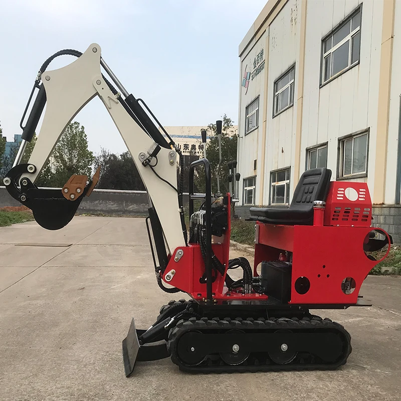 Can enter the elevator of the small excavator room to dismantle the crushing mini-excavator