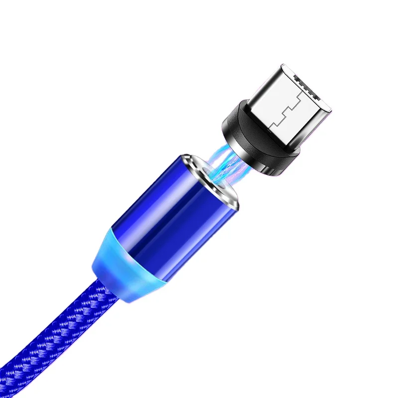Пластиковый lightningcable СВЕТОДИОДНЫЙ Магнитный зарядный кабель GloryMark с отличным кабелем по цене