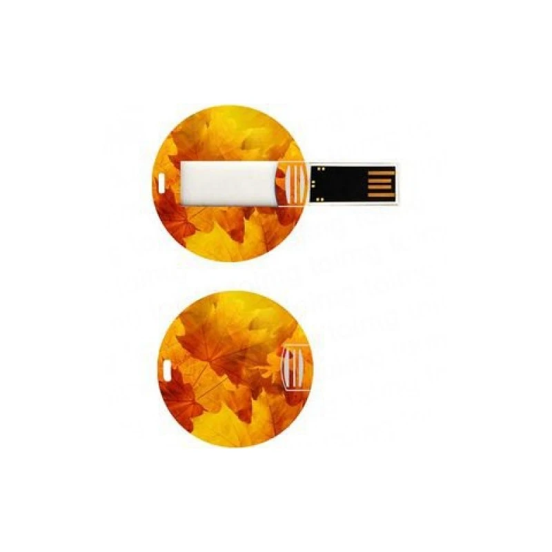 Fillinlight Round Name Card Shape USB Flash Drive Coin Bargaining Chip Round Name Card USB Flash Drive