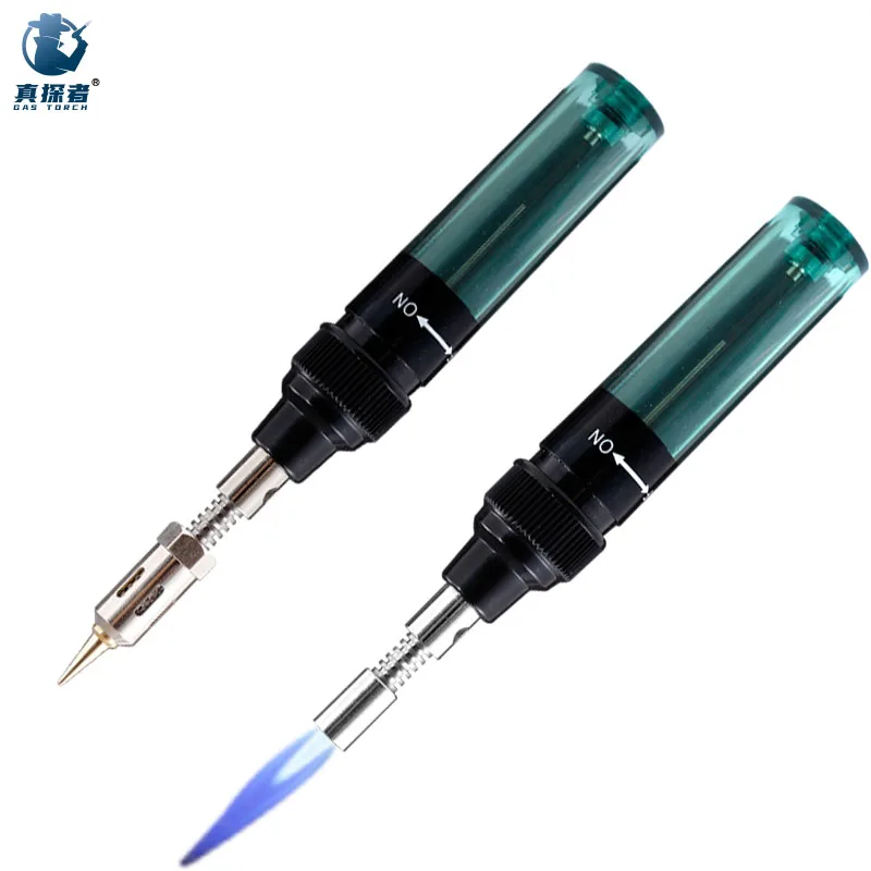 GF-LTT Hot sale household portable cordless mini pen type butane gas soldering iron refill set