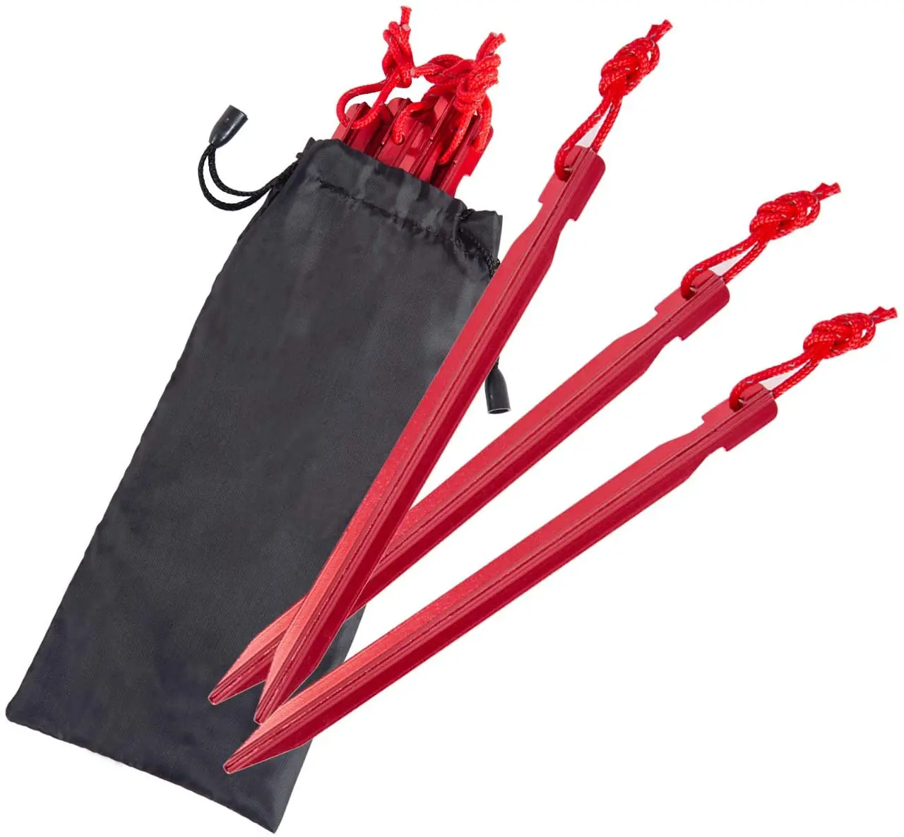 Заводские стальные алюминиевые колышки для палаток, аксессуары для кемпинга, стальной провод, садовый Колок