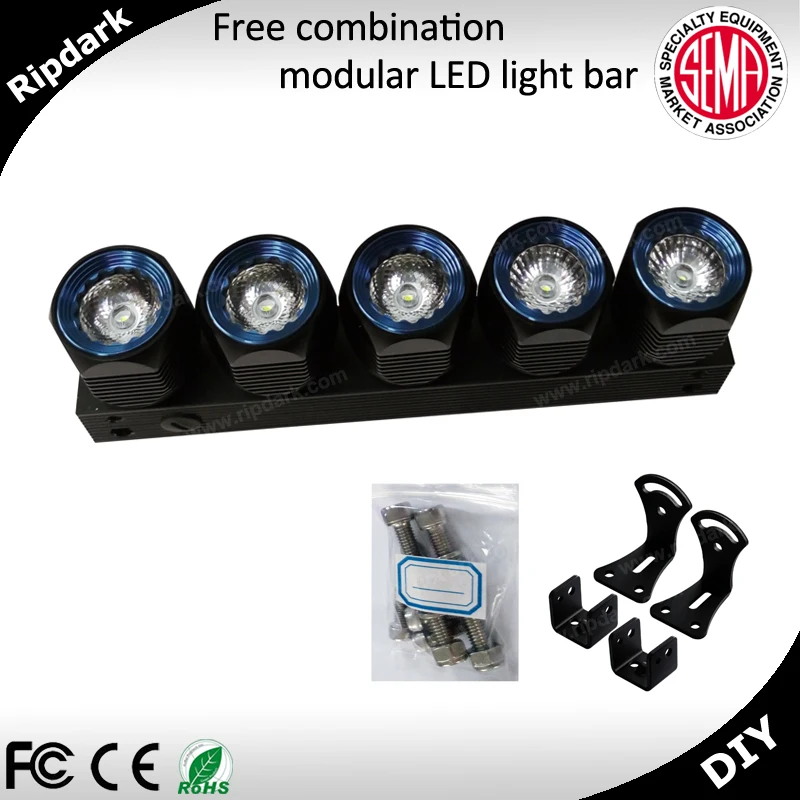 Auto lighting high quality truck accessories led tuning car police light bar big truck lights