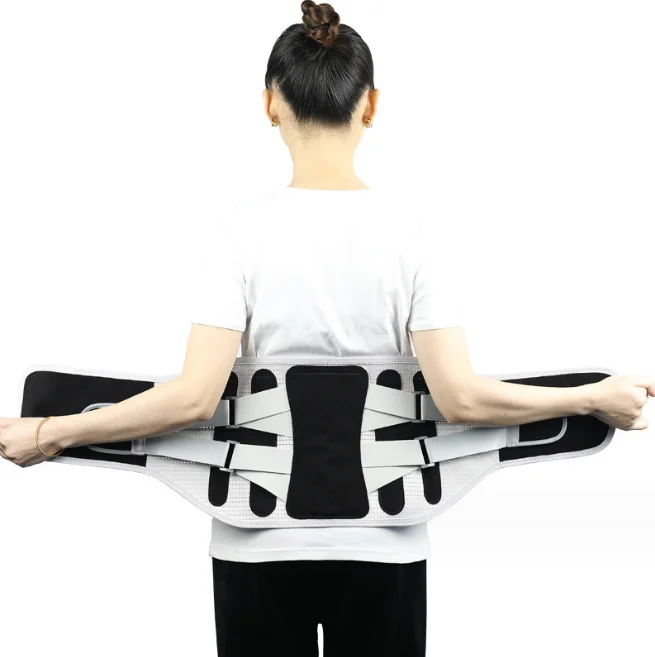 Adjustable Lumbar Support For Pain Relief Of Back/Lumbar/Waist With Spring Stabilizer