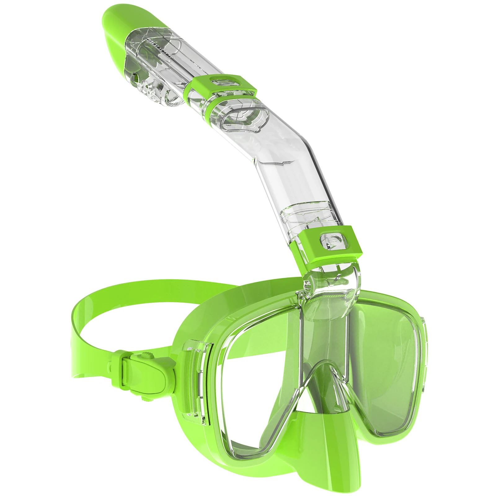 Mask and Snorkel 2 in 1 Design Wide Vision See More And Clearly Under Water Comfortable Diving Mask Set with Camera Mount