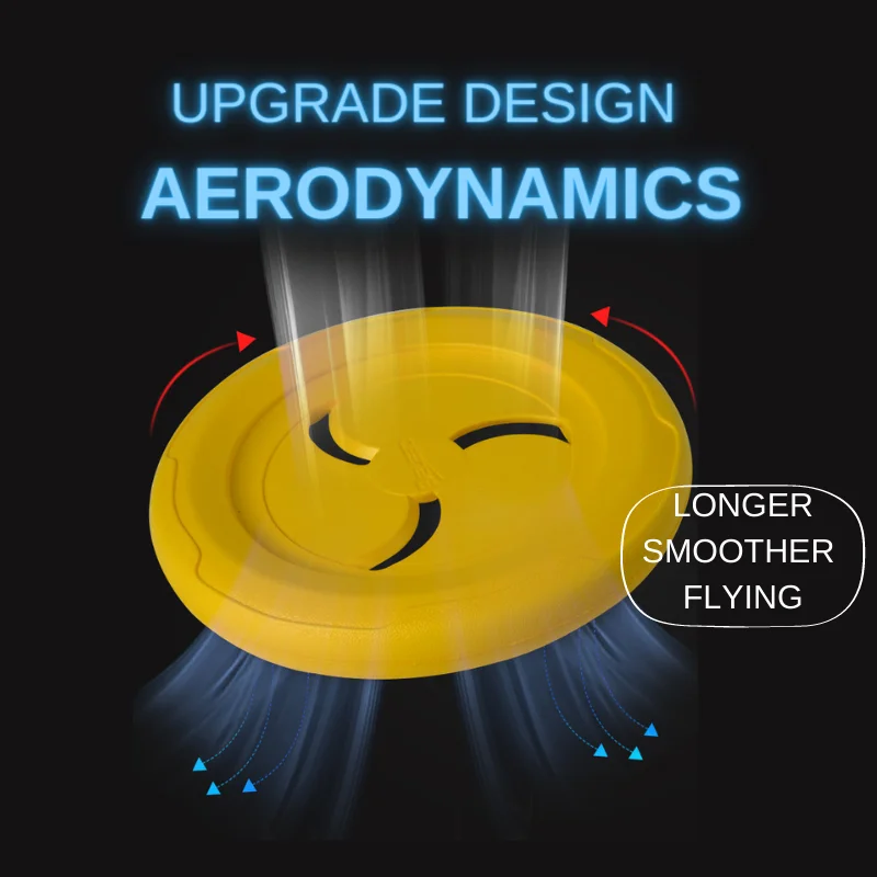 
Bite resistant EVA Foam Dog flying disc Interactive Pet flying disc better fly 