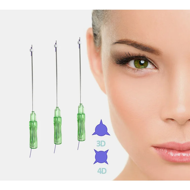 2022 Free shipping pdo thread lift korea thread pdo cog 3d 21g60mm for pdo fox eye