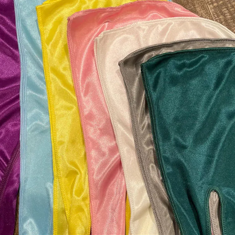 custom logo High quality men pure silk bonnets and durags luxury 100% mulberry silk durags for women