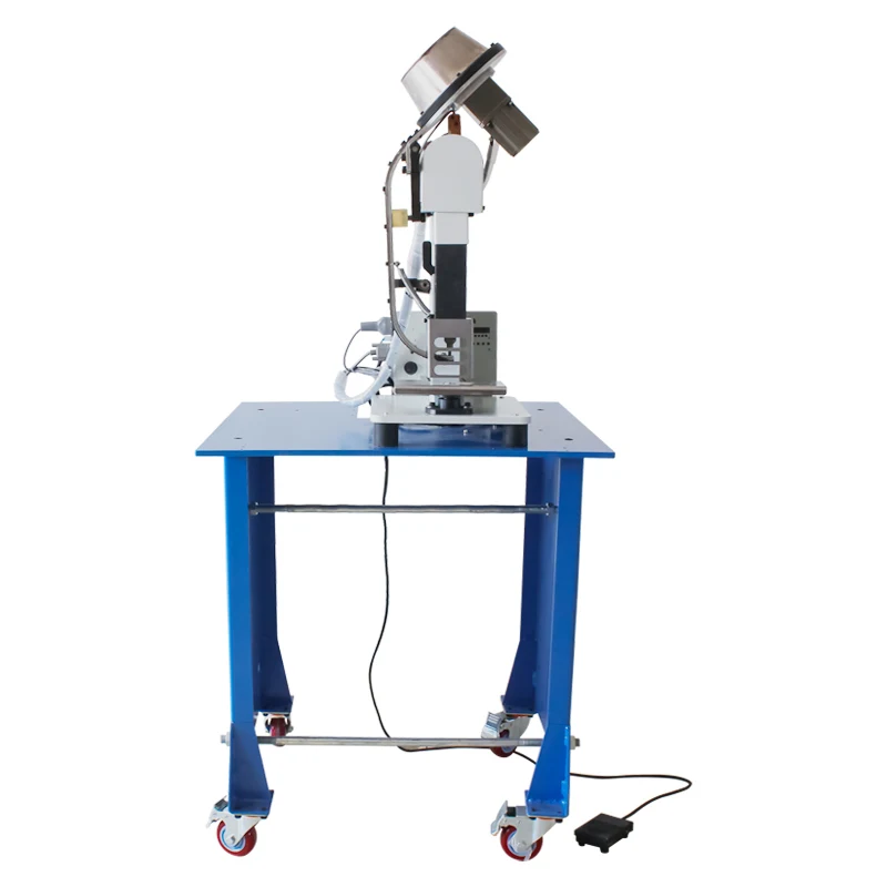 Semi automatic punching machine for punching high-quality capital small curtains and tarpaulins with certification