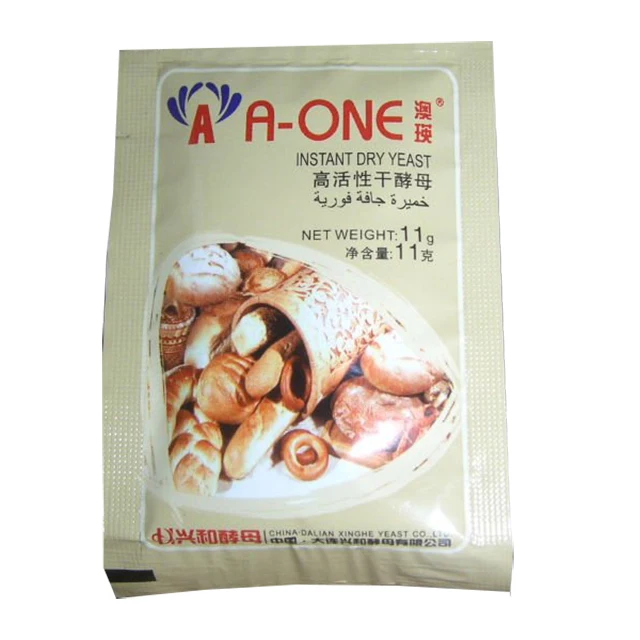 Mini small packaging active instant dry bread dough yeast powder 5g 10g 11g low sugar baking high sugar and super tolerant sugar