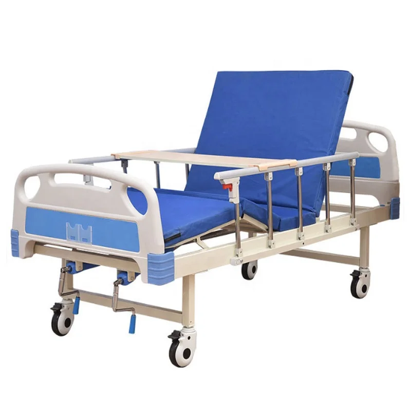Other medical consumables good quality two crank mechanical medical bed for the hospital and clinic