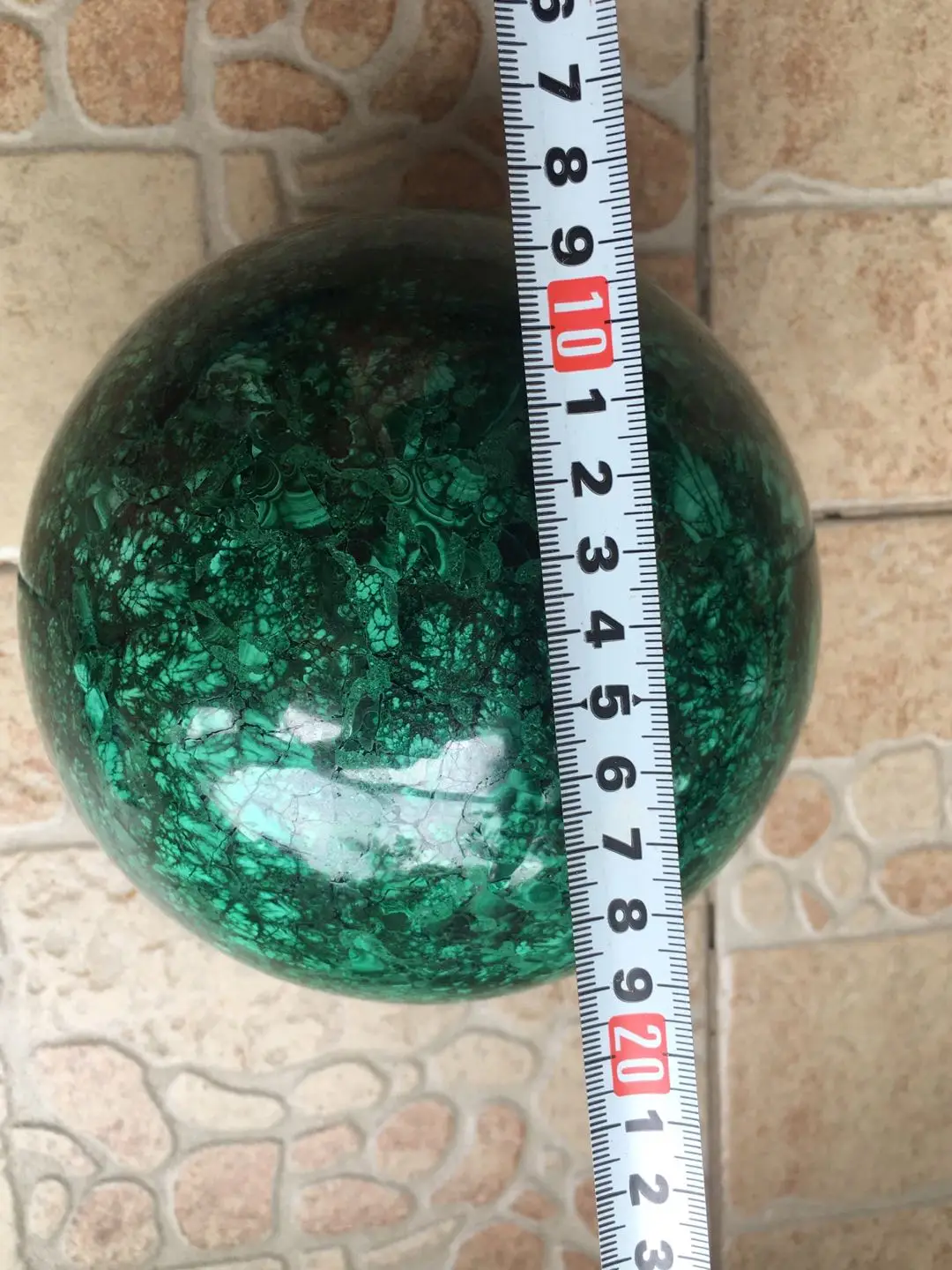 100mm Natural Malachite  Sphere/Ball For Home Decoration