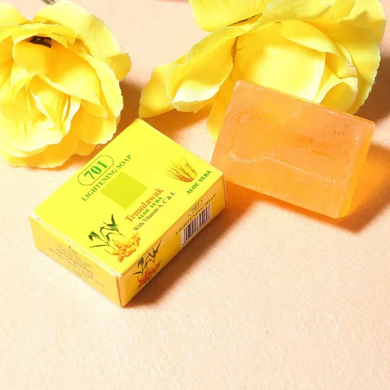 Customize African Skin 701 Handmade Soap Cleansing Bleaching Aloe Vera Whitening Soap With Vitamin E For Face Body Wash