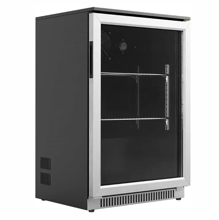 118L Single-temperature hotel fridge/under-counter back bar refrigerator cooler