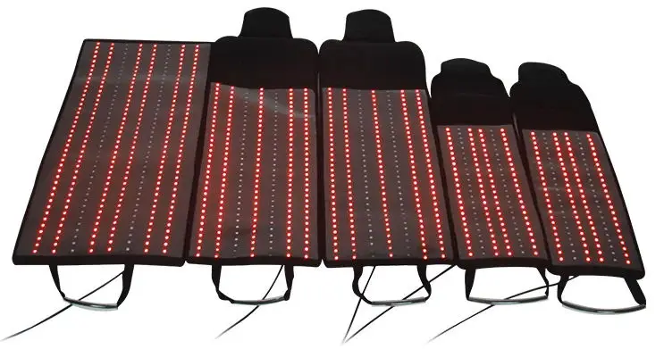 5D  full body weight loss lipo pads red led light contour light therapy body contouring slimming infrared heat massage machine