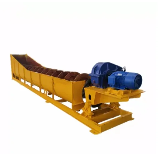 River Sand Silica Screw Sand Washer for washing and selecting coarse-materials