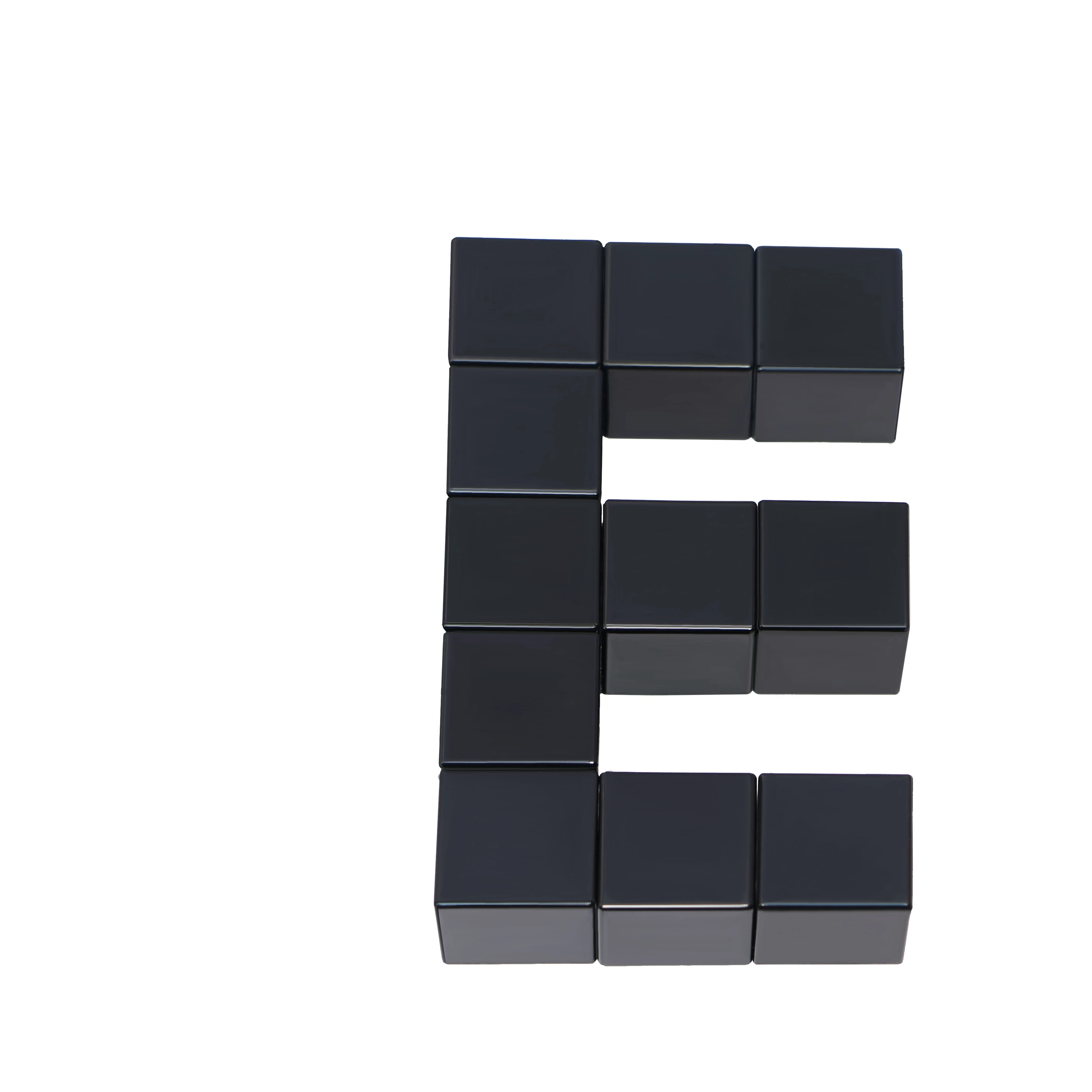 
Custom Diy Educational Black And White Building Blocks Premium Magblock Magnetic Tiles Building Blocks 