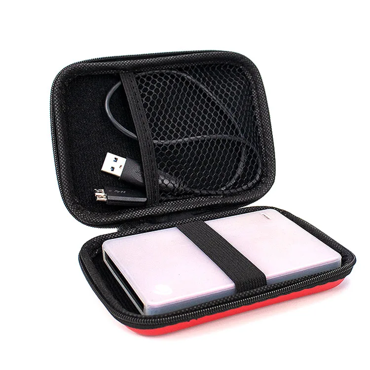 Shockproof Externo 2.5 Ssd Case External Sata Hard Drive Hdd Hard Disk Protective EVA Hard Drive Case