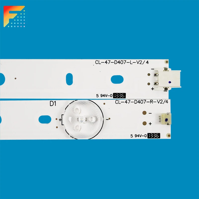 Wholesale Price 47 Inch TV Backlight LED Strip Light CL-47-D407-L-V4 R Bar LED TV For 47PFL5708/F7 47PFG4109/78 47PFL3188 PT470H