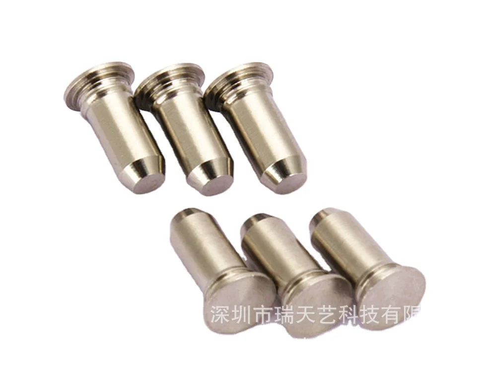 in Stock Din Standard 304 Stainless Steel Cotter Pin Bolt Plain Finish Hairpin U-Pin Steel Hex Bolt Type