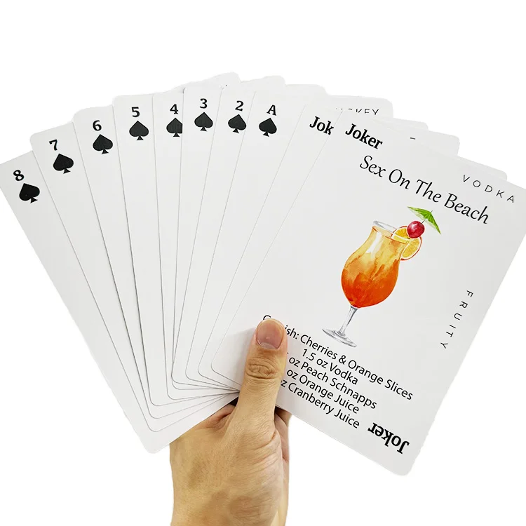 Wholesale Custom Jumbo Poker Playing Cards Colorful Printing Factory Direct Supply Large Playing Cards