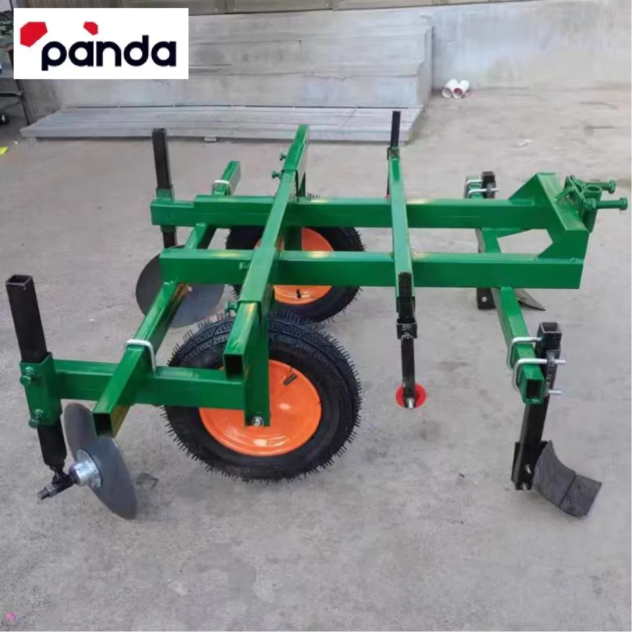 Micro tiller matched with peanut seeder Small peanut seed sowing and film covering machine