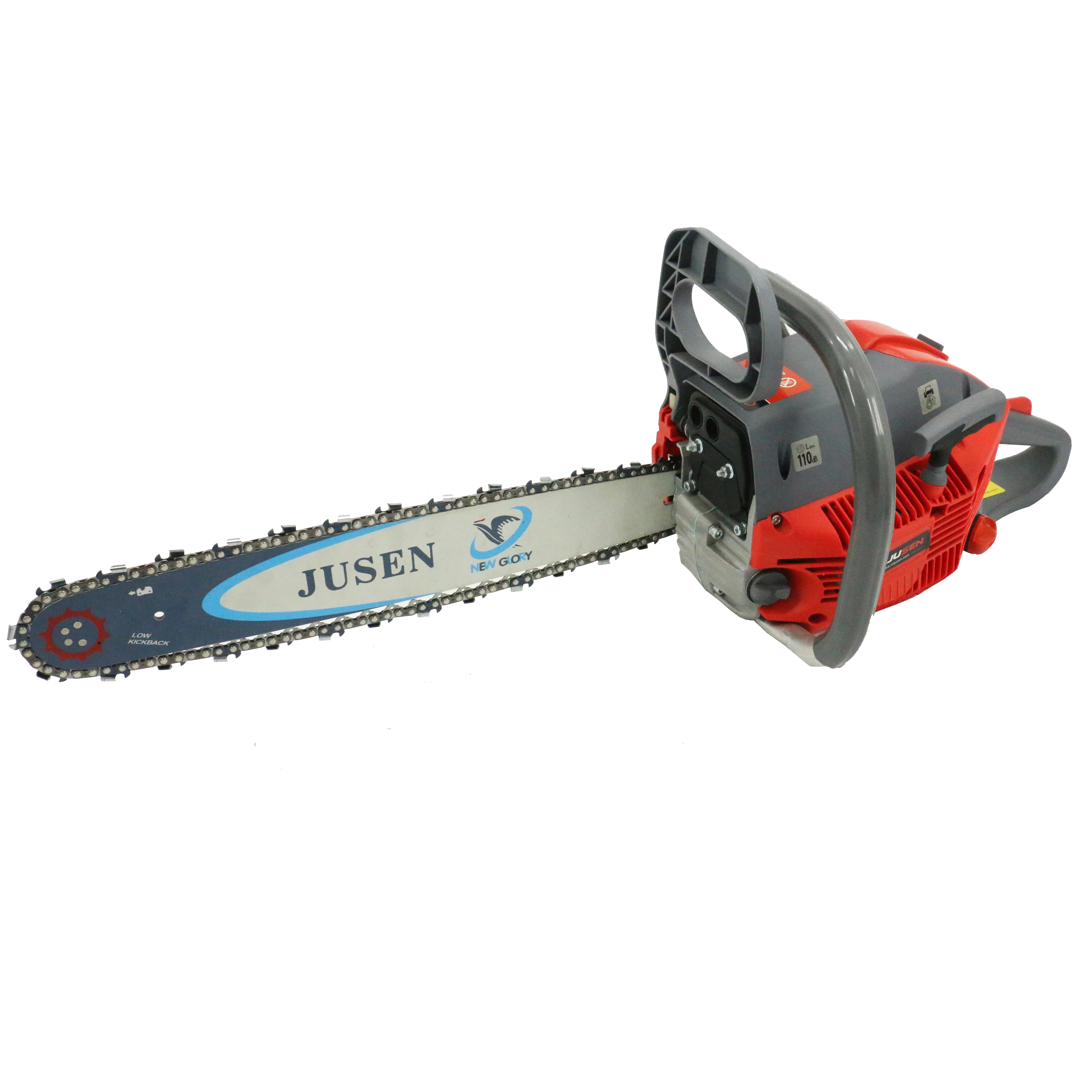 JUSEN High Quality 60cc Gasoline Chain Saw 2 Stroke Manual Pole Chainsaw Garden Tools for Farm Use Customizable OEM Support