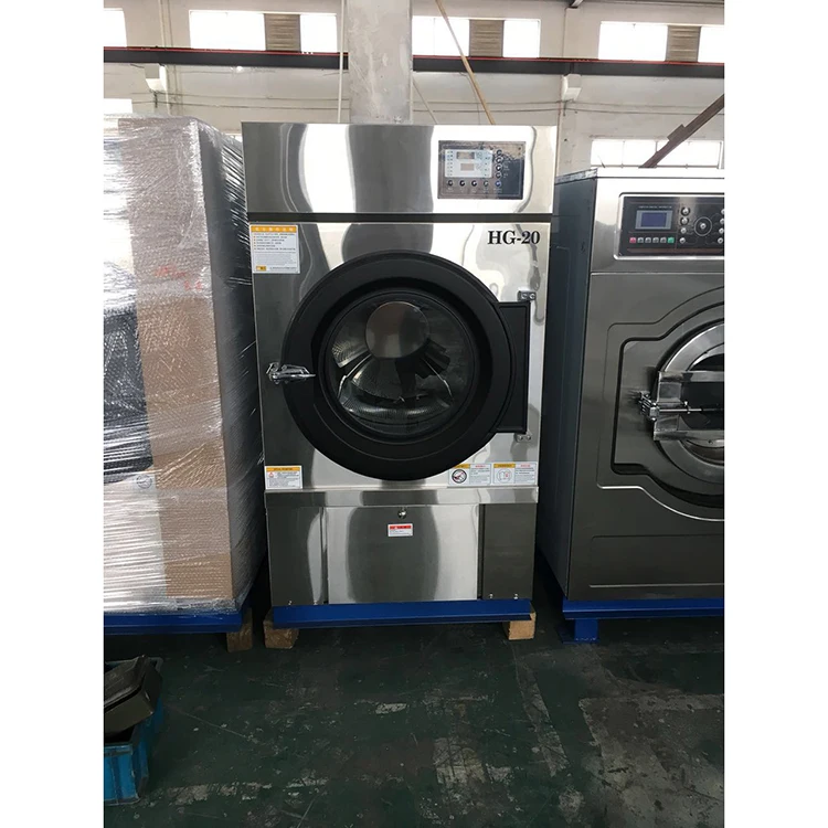 High-efficiency 20kg Stainless Steel Laundry Commercial Washing Machine