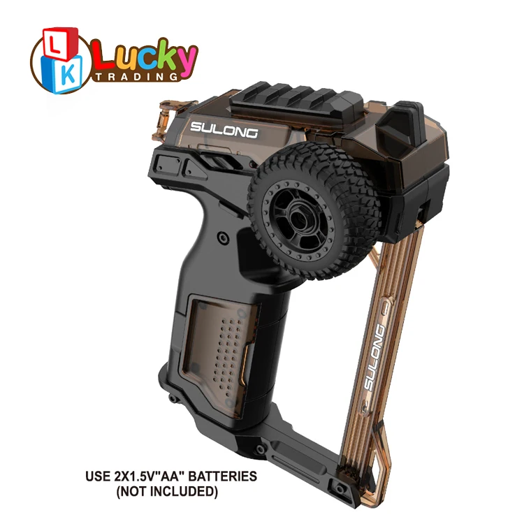 Lucky Toys DIY STEM Education Smart Assemble 1/16 2.4G RC Car Off-Road Vehicles CAR 8km/h Toys Kit