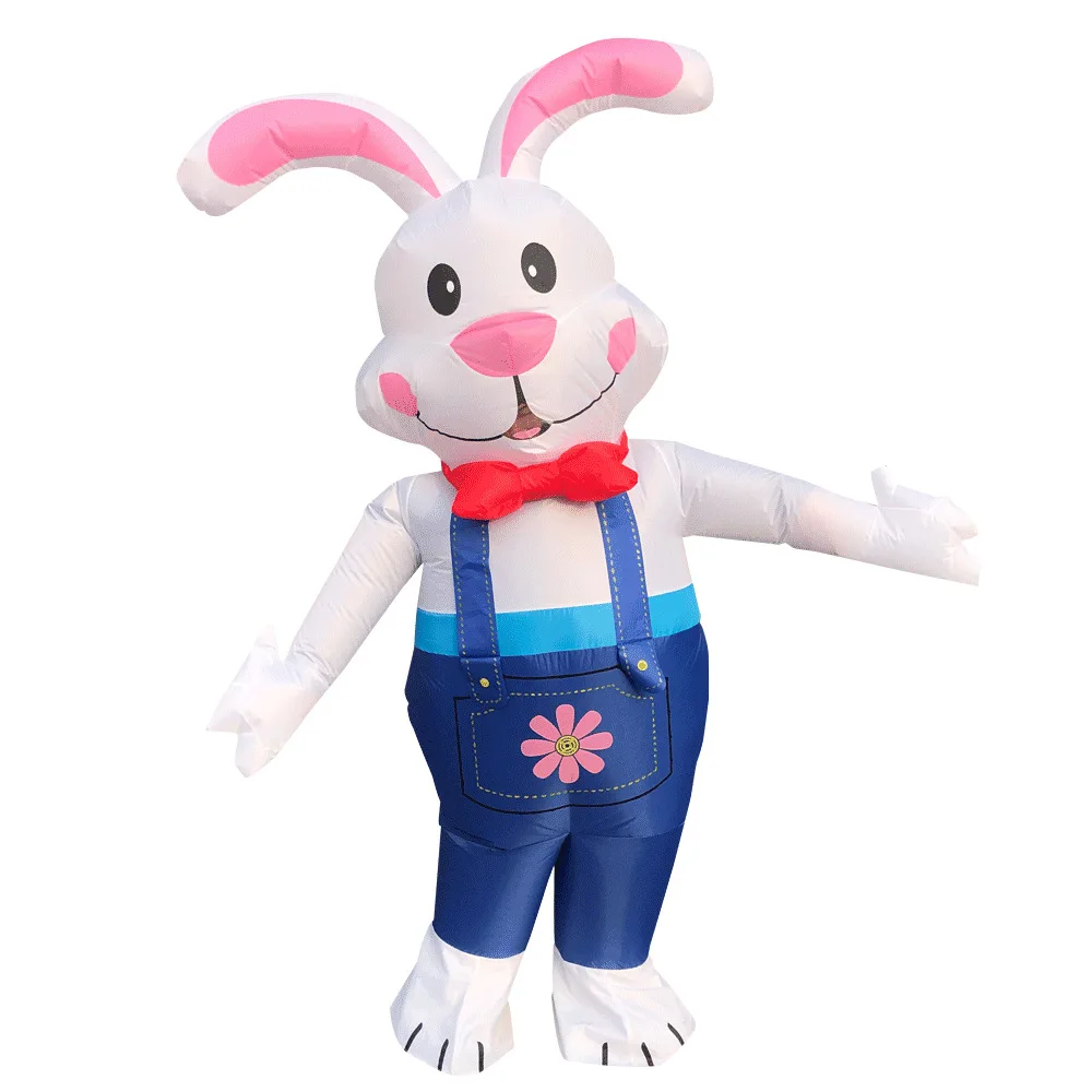 Crossborder Halloween Cosplay Inflatable Costume for Annual Party Stage Performance Christmas Santa Claus Outfit