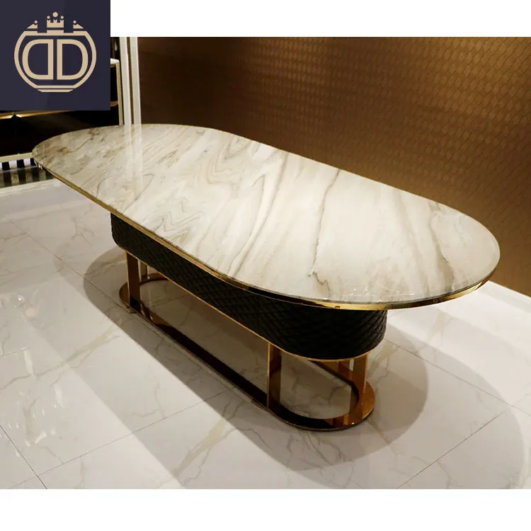 wedding furniture home dining room sets made in china marble top dining table
