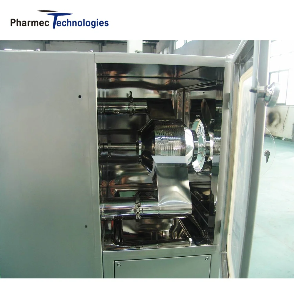 High-efficient Automatic Pharmaceutical Pill Candy Tablet Coating Machine