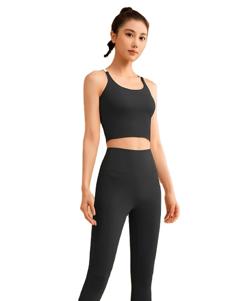 Custom Logo Woman Fitness Wear High Stretch Seamless Sports Legging Women Workout Suits Gym Fitness Clothing Activewear Yoga Set