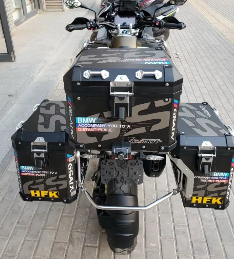 motorcycle trunk luggage saddle top luggage bag motorcycle tail boxes for R1250GS