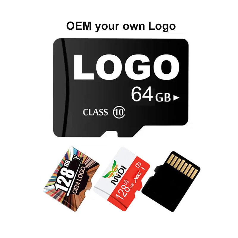 OEM Mini Evo Plus Sd Card 4gb 16gb 32gb 64gb 128gb 256gb 512g U3 Tf Storage Sd Card For Mobile Phones 4k Camera For Smart Device