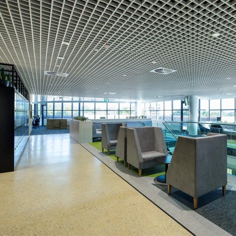 Interior Decoration Garage Metal Ceiling Perforated Aluminum Grille