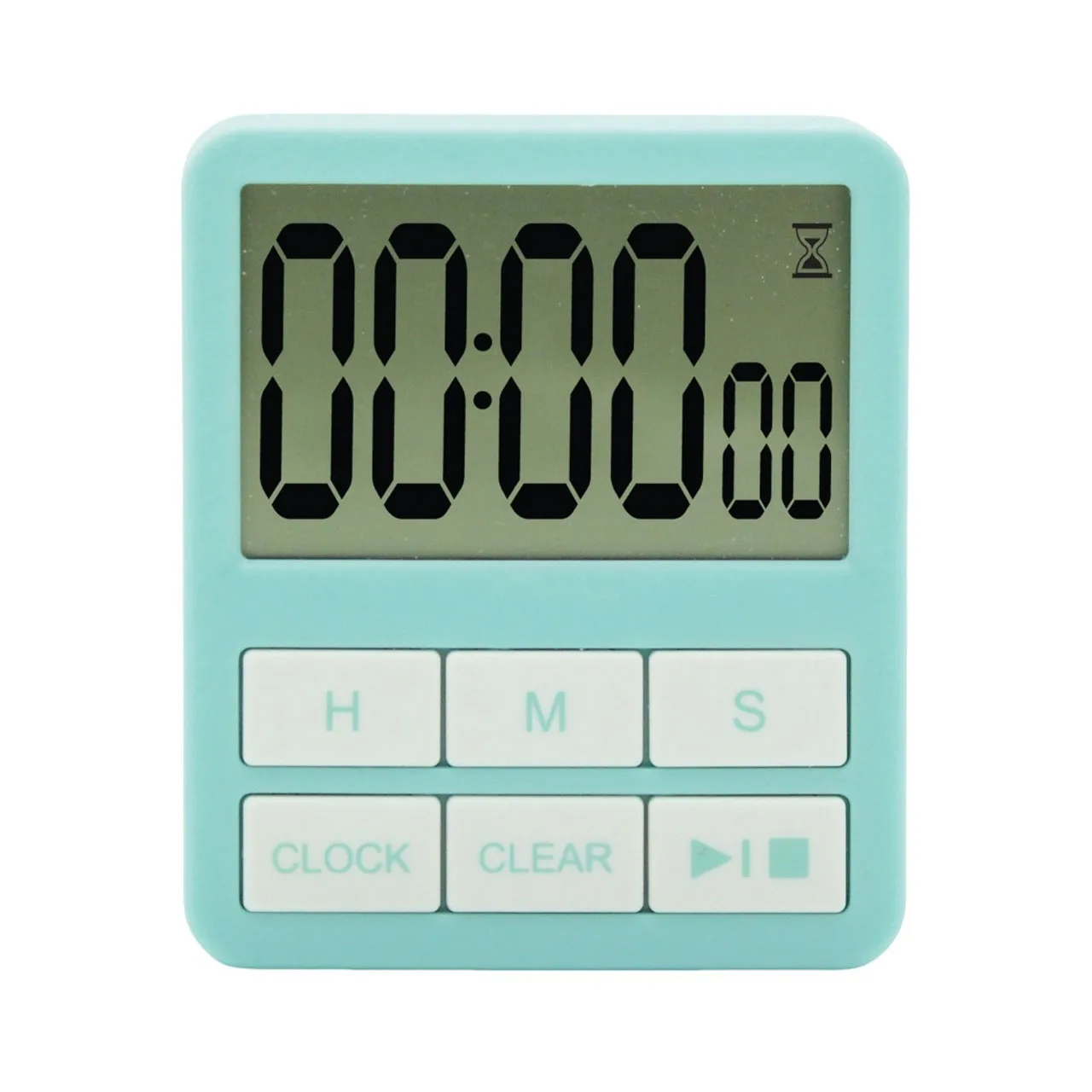 High Quality Black Large LCD Display Digital Kitchen Countdown Timer Magnetic Count-Down Up Timer
