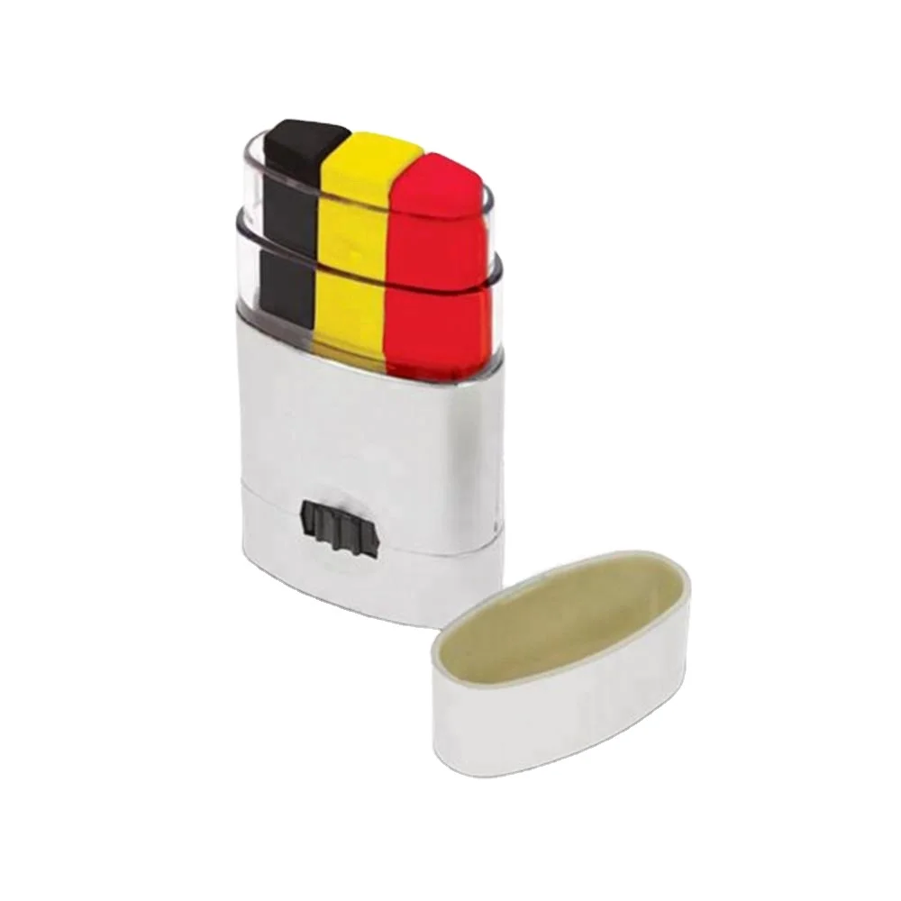 
 Недорогая Радужная красная, белая и синяя картина для лица  