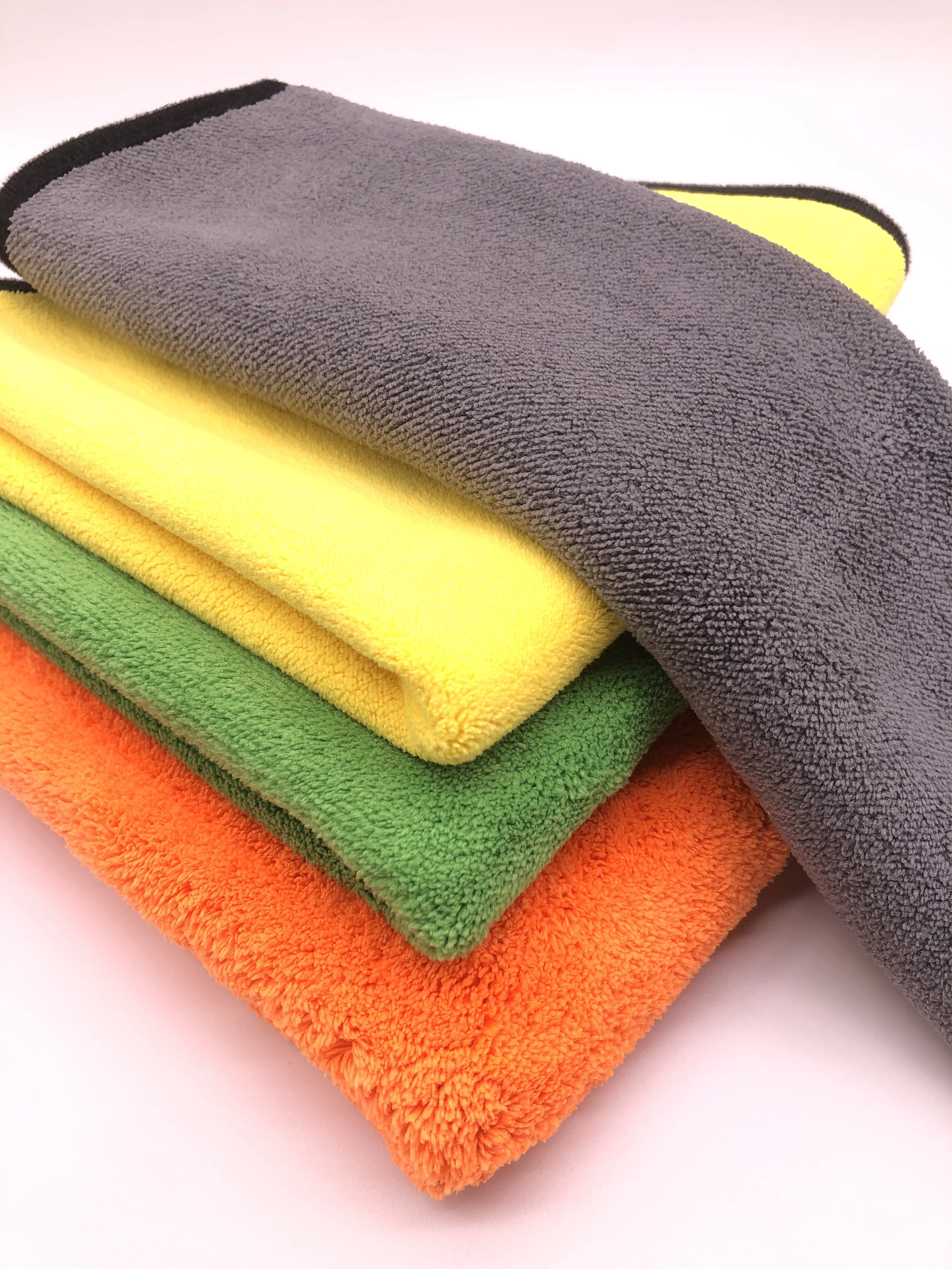 Latest Polishing Waxing Double-Sided Coral Fleece Quick Drying Microfiber Car Towel Car Wash Towels Car Cleaning Cloth