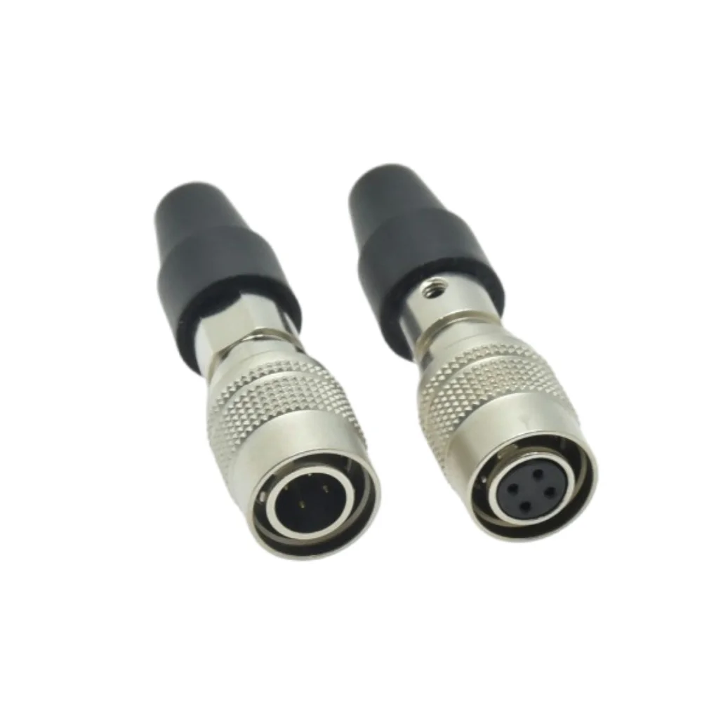 Custom HRS Industrial Camera Push Pull Selflocking Connector HRS10A-7P-4pin male female Socket