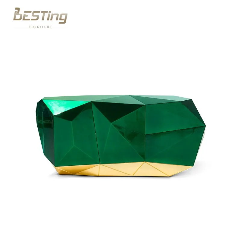 New Arrivals Dinning Room Furniture Modern Sideboards Wooden Storage Cabinet Art Design Sideboard