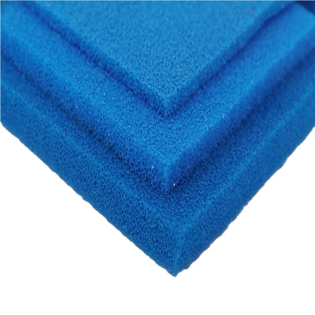 Heat resisting air permeable  Open Cell Silicone Foam Sheet For Vacuum Ironing Tables And Steam Laundry Presses