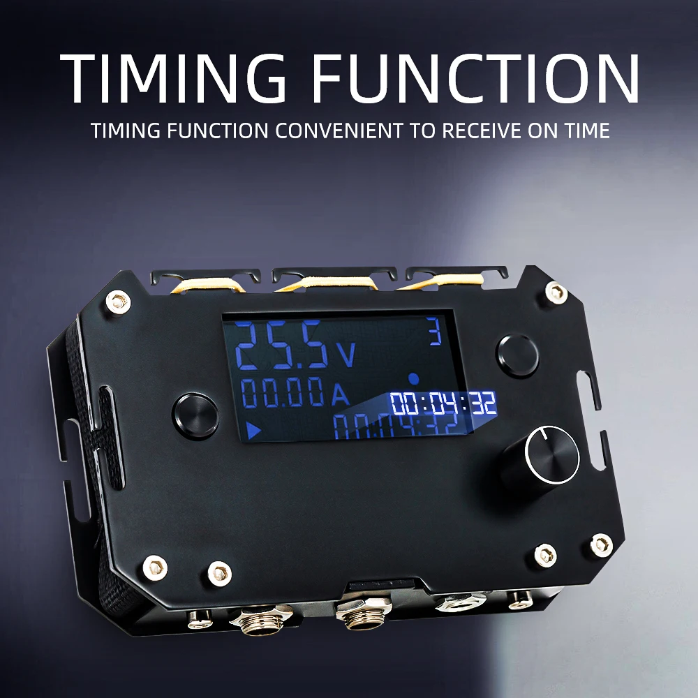 XNET LCD Digital Display Tattoo Power Supply 5A High Power Professional Tattoo Machine Power Supply