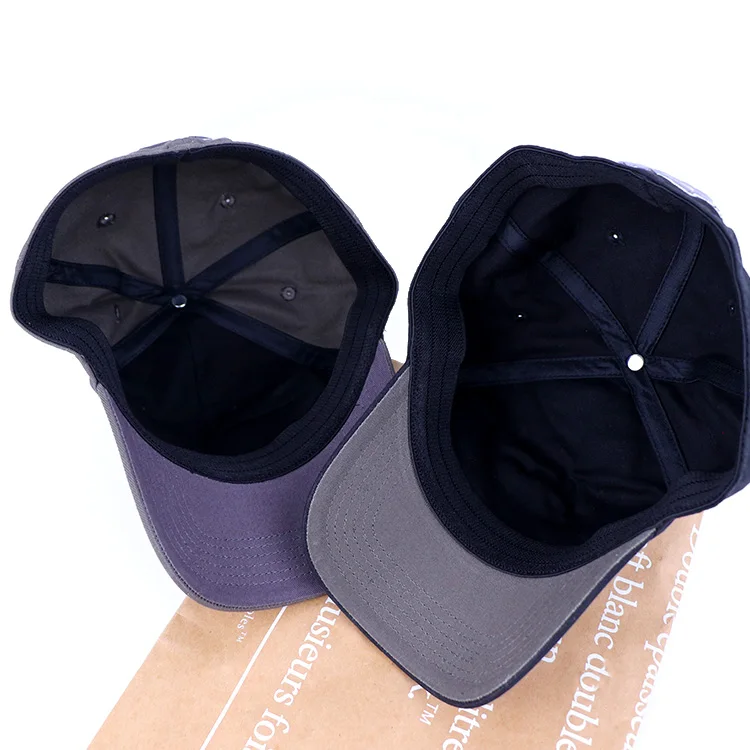 manufacturer cotton 6 panel 3d embroidery dad hats with custom logo