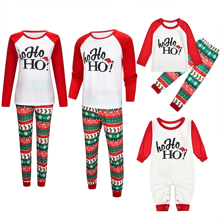 New Mother Father Daughter Baby Family Matching Set Christmas Clothings Family Matching Clothing