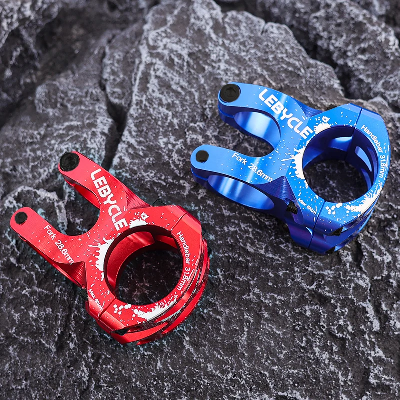 Lebycle Mtb Mountain Road Bike Bicycle Stem Bicycle Handlebar Stem Bike Parts Stem  31.8mm 35mm Mountain Bicycle