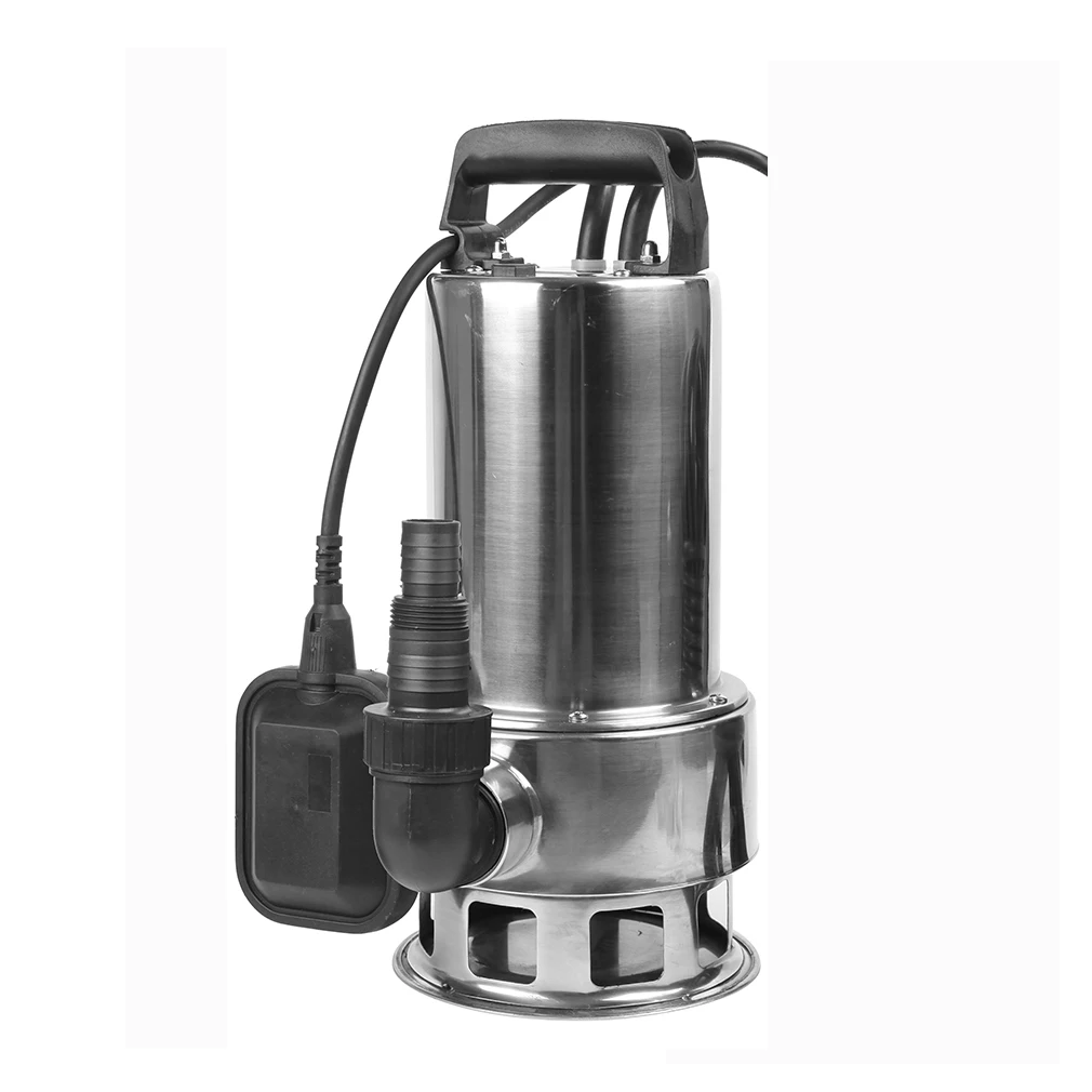 115V/60Hz 1/4HP 2770GPH Inox Electric Submersible Dirty Water Sump Pump With Black Float Switch