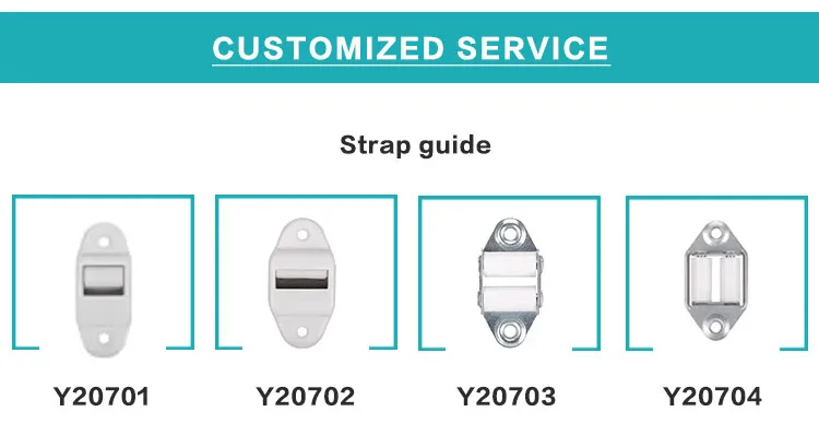 Roller shutter accessories,Tape Guides for 23 mm Tape,plastic shutter belt guide