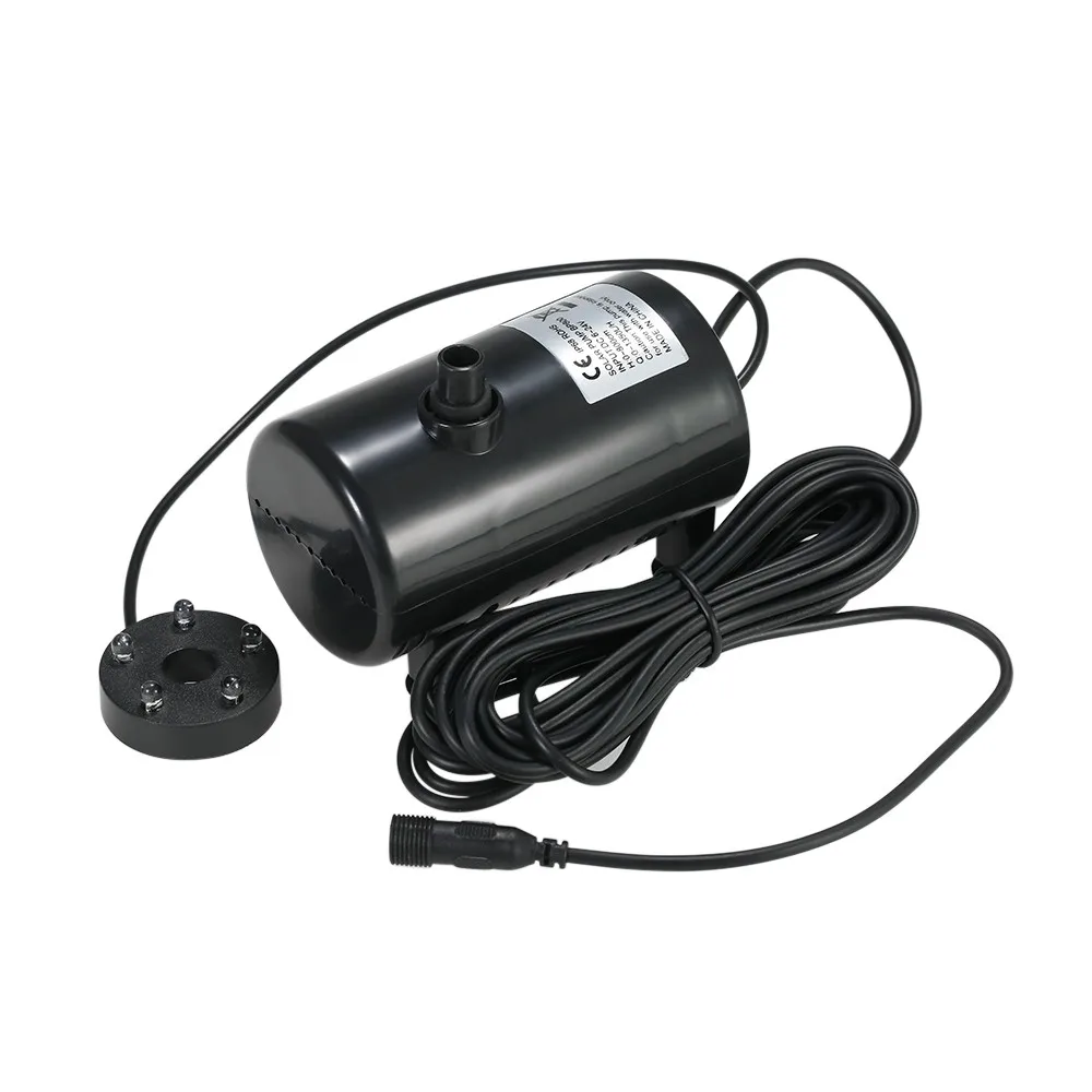 
10V/15 W solar pump with battery solar water pump garden park water fountains landscape pool outdoor DC brushless decoration 