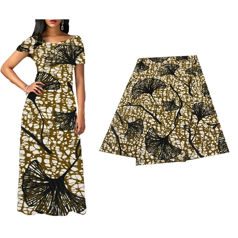 High Quality Double Sided 100% cotton Anti-Static and Tear-Resistant wholesale african wax print fabric